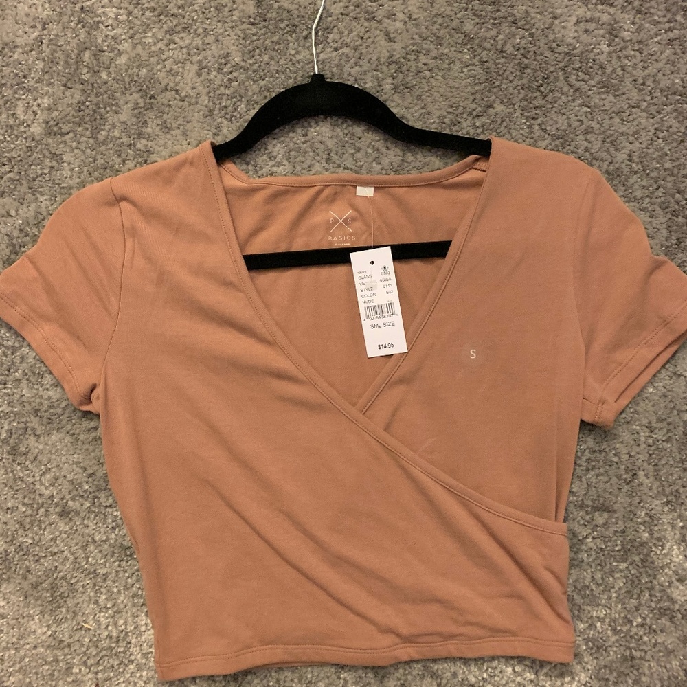 PACSUN BASIC CROP TOP